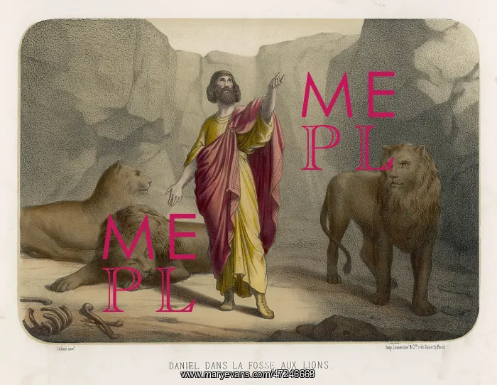 : DANIEL IN LION'S DEN : DANIEL IN LION'S DEN