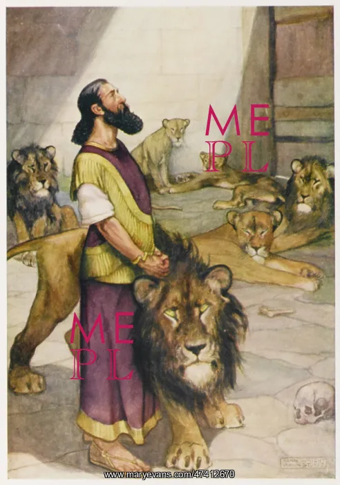 : DANIEL IN LION'S DEN : DANIEL IN LION'S DEN