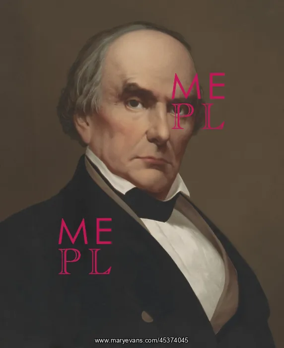 : Daniel Webster, circa 1865 chromolithograph : Daniel Webster, circa 1865 chromolithograph
