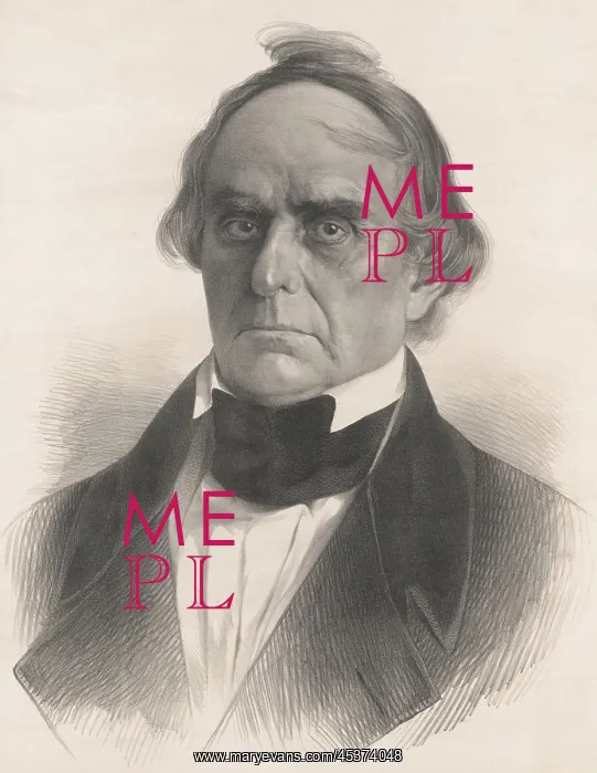: Daniel Webster, lithograph published around : Daniel Webster, lithograph published around