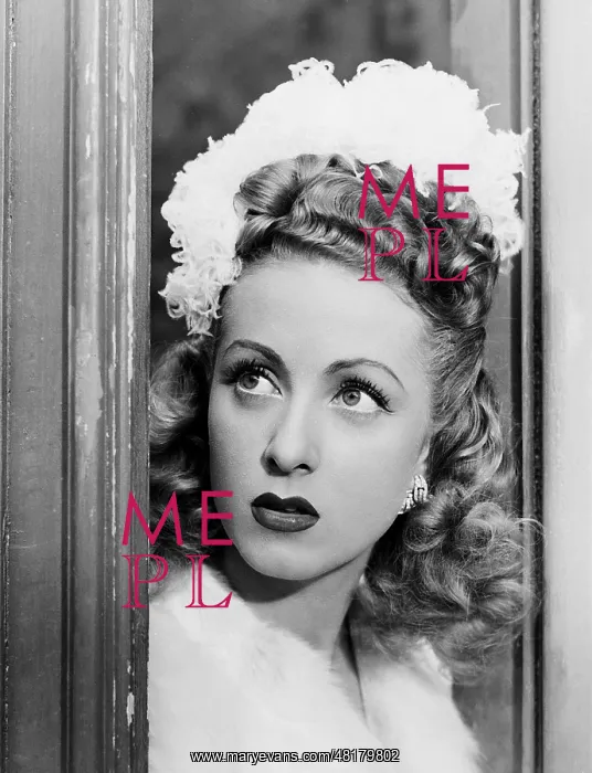 : Danielle Darrieux in Once a year, 1942 : Danielle Darrieux in Once a year, 1942