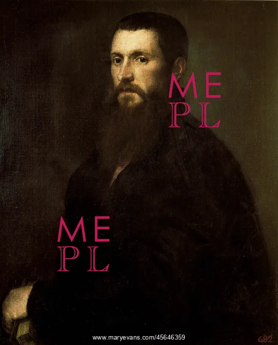 : Daniello Barbaro by Titian : Daniello Barbaro by Titian