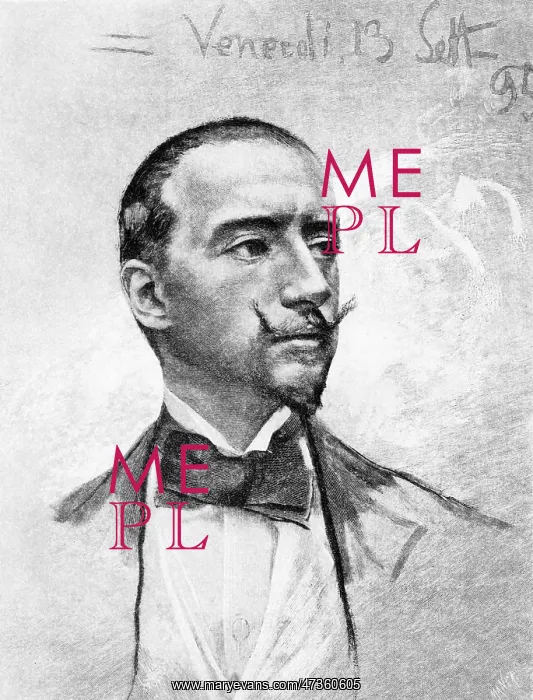 : D'ANNUNZIO AT AGE 32 : D'ANNUNZIO AT AGE 32
