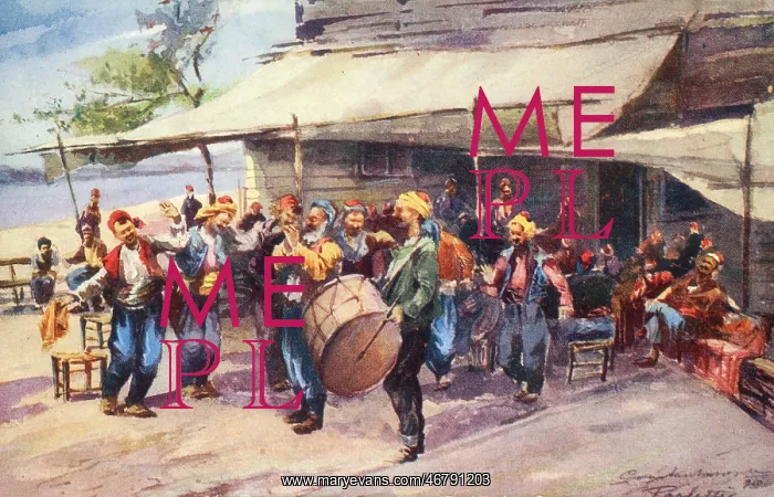: Danse de hamals - Constantinople, Turkey : Danse de hamals - Constantinople, Turkey