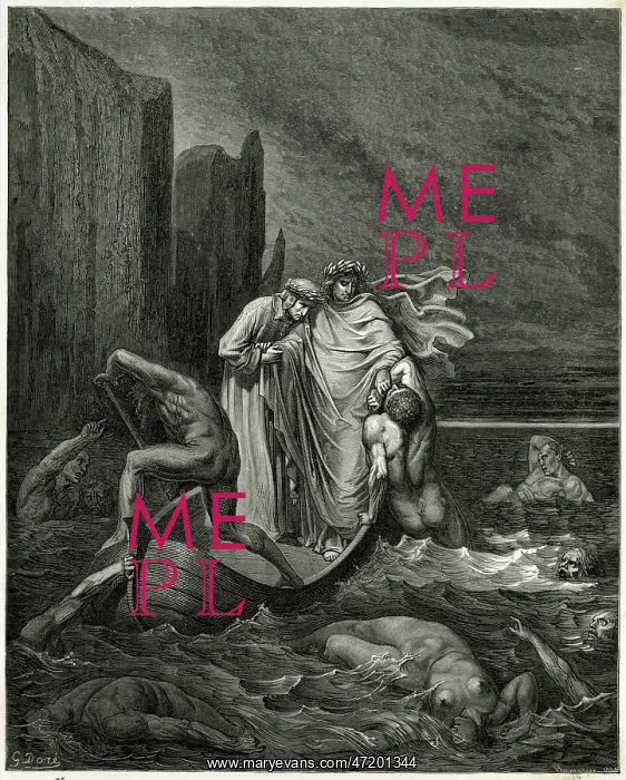 : DANTE CROSSING STYX : DANTE CROSSING STYX