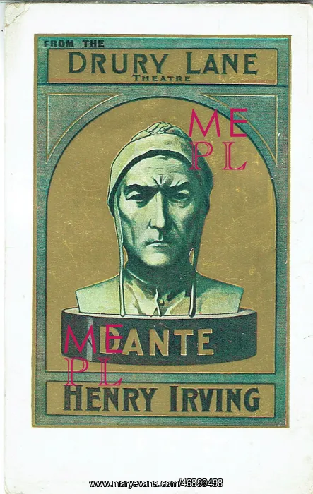 : Dante by Laurence Irving : Dante by Laurence Irving