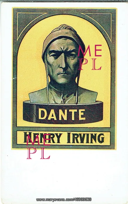 : Dante by Laurence Irving : Dante by Laurence Irving