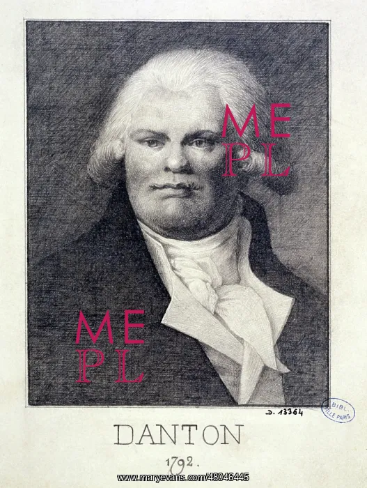 : Danton. Cyboule. Danton, 1792. Paris, musee Carnavalet : Danton. Cyboule. Danton, 1792. Paris, musee Carnavalet