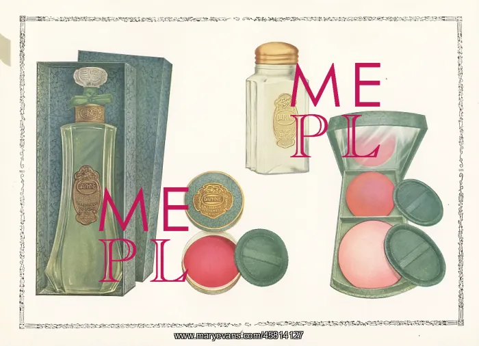 : Daphne brand cosmetics from CPC, 1927 : Daphne brand cosmetics from CPC, 1927