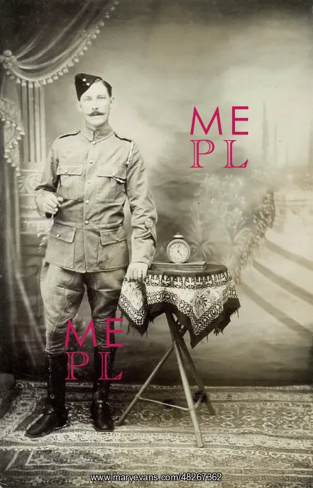  : Dapper British Serviceman - Studio Portrait