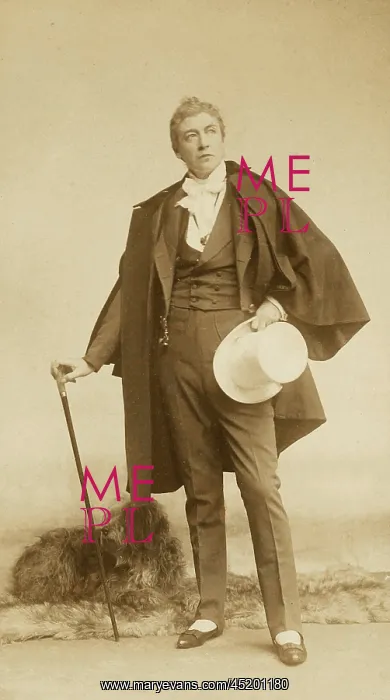 : A dapper gent in period costume : A dapper gent in period costume