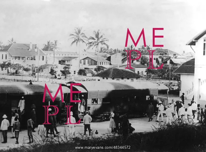  : The Dar es Salaam Railway Station, 1909