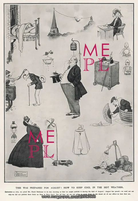 : We daren't waste it by W.Heath Robinson : We daren't waste it by W.Heath Robinson