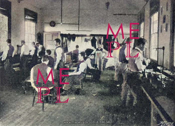 : Darenth Schools, Kent - Boot-making : Darenth Schools, Kent - Boot-making
