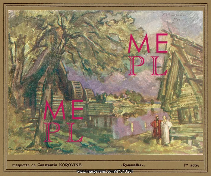 : Dargomyzhsky Rusalka : Dargomyzhsky Rusalka