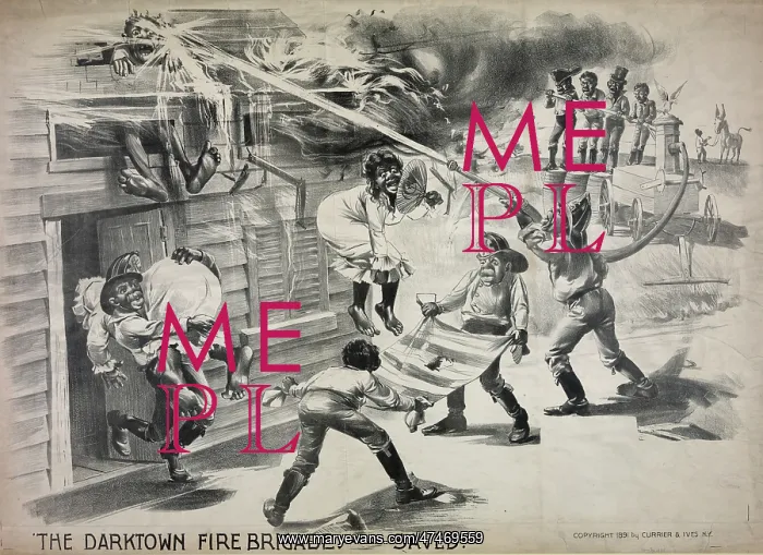: The darktown fire brigade-saved! : The darktown fire brigade-saved!