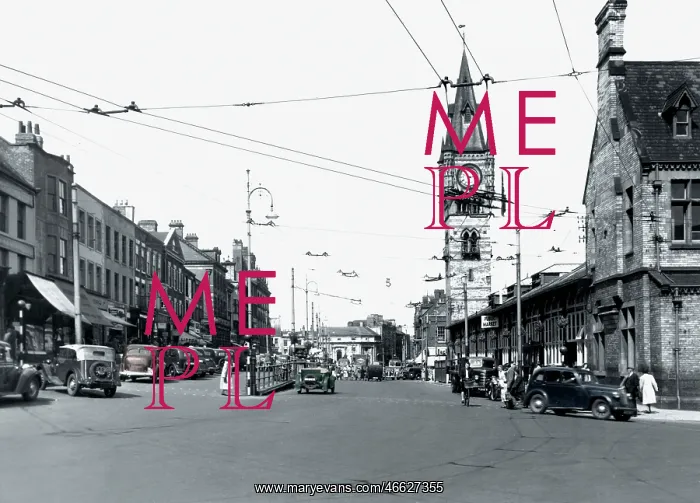  : Darlington, High Row c1955