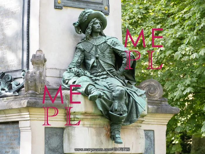 : D'Artagnan, Monument to Alexandre Dumas, Paris, France : D'Artagnan, Monument to Alexandre Dumas, Paris, France
