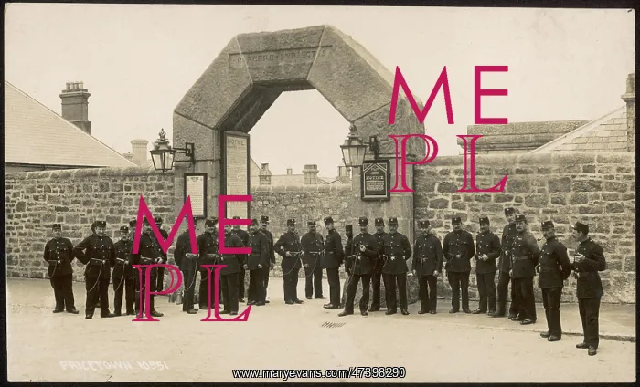: DARTMOOR WARDERS 1910 : DARTMOOR WARDERS 1910