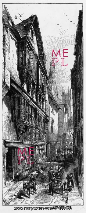  : DARTMOUTH. Street scene, Dartmouth, Devon