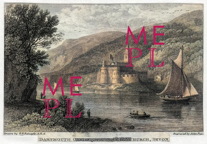  : Dartmouth Castle 1820