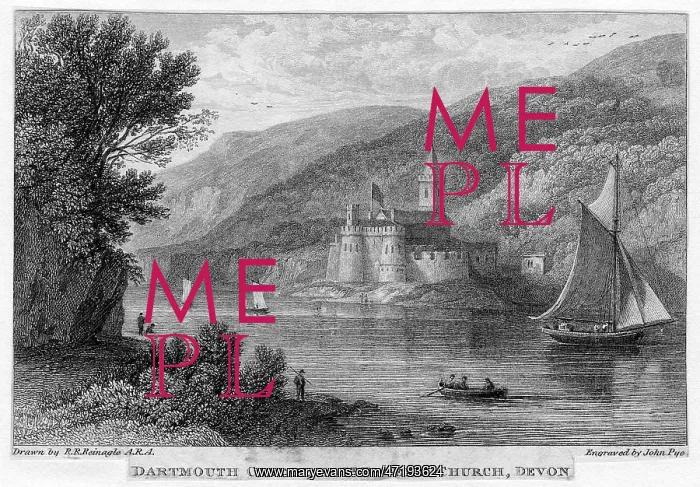  : Dartmouth Castle 1820