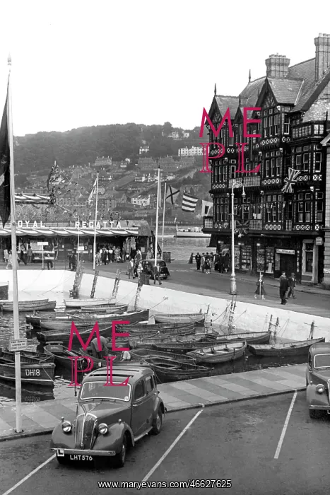  : Dartmouth, the Inner Harbour c1955