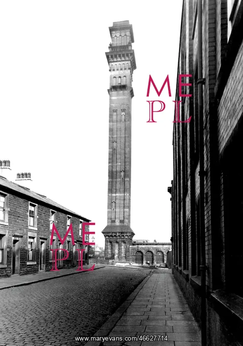  : Darwen, India Mill Chimney c1955