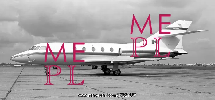 : Dassault Falcon 20C CF-SRZ : Dassault Falcon 20C CF-SRZ