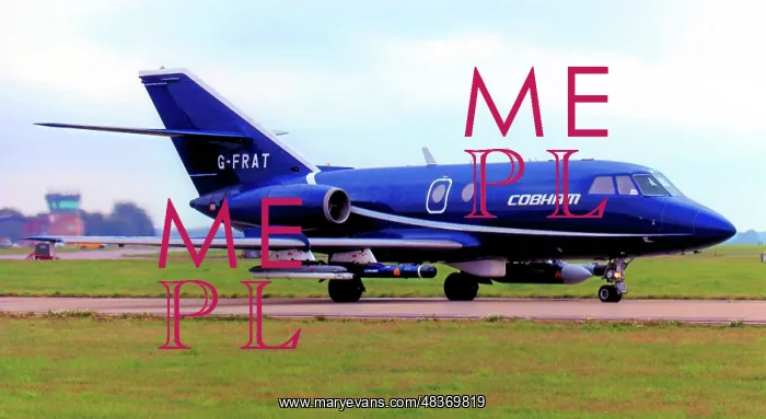 : Dassault Falcon 20ECM G-FRAT : Dassault Falcon 20ECM G-FRAT