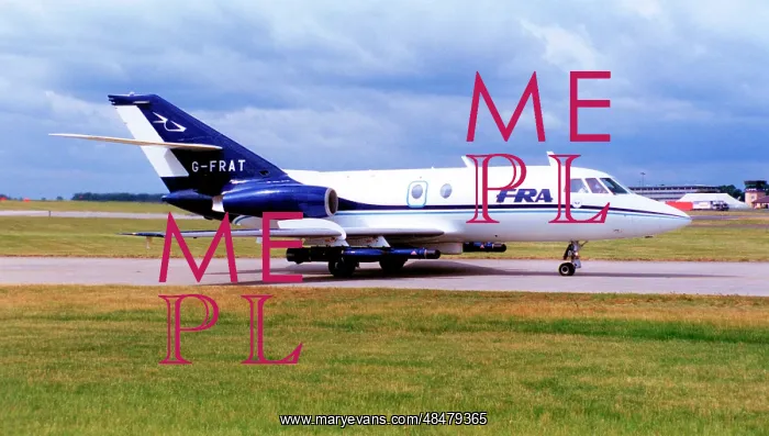 : Dassault Falcon 20ECM G-FRAT : Dassault Falcon 20ECM G-FRAT