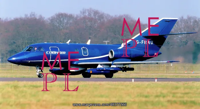 : Dassault Falcon 20ECM G-FRAU : Dassault Falcon 20ECM G-FRAU