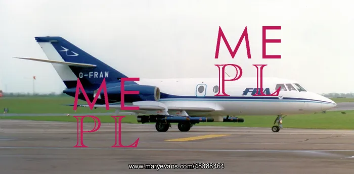: Dassault Falcon 20ECM G-FRAW : Dassault Falcon 20ECM G-FRAW
