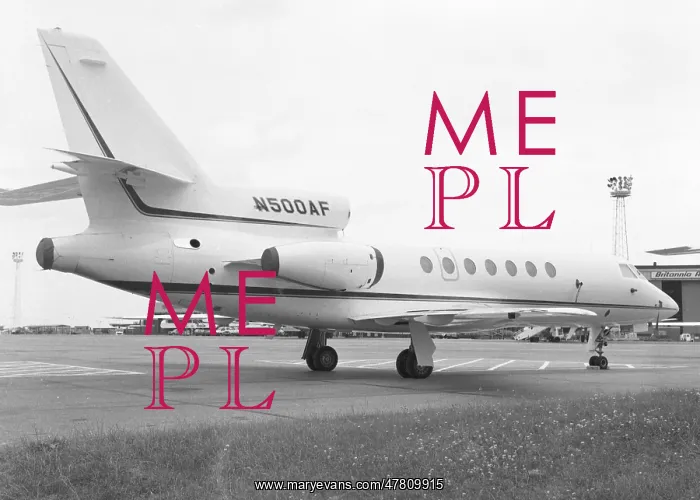 : Dassault Falcon 50 N500AF : Dassault Falcon 50 N500AF