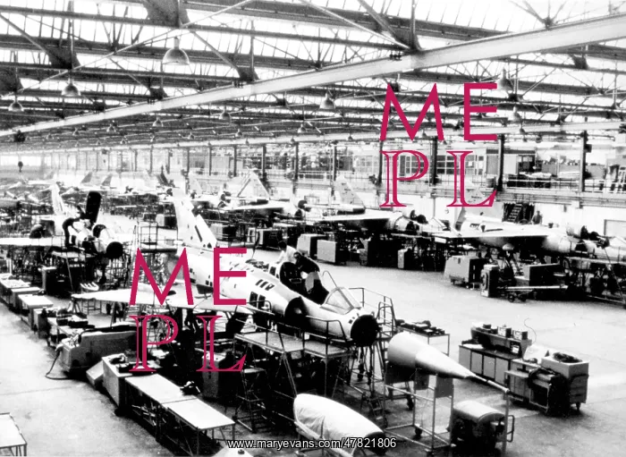 : Dassault Mirage IIIB production line : Dassault Mirage IIIB production line