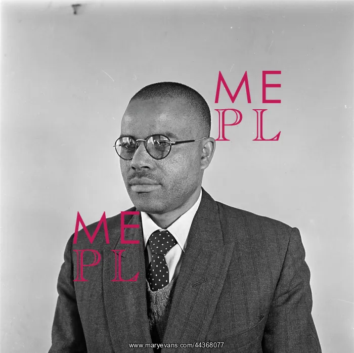 : NO DATE - Ezekiel Mphahlele, Drum Editorial. (Photograph : NO DATE - Ezekiel Mphahlele, Drum Editorial. (Photograph
