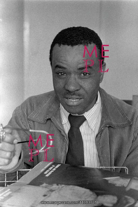 : NO DATE - Ezekiel Mphahlele, Drum Editorial. (Photograph : NO DATE - Ezekiel Mphahlele, Drum Editorial. (Photograph