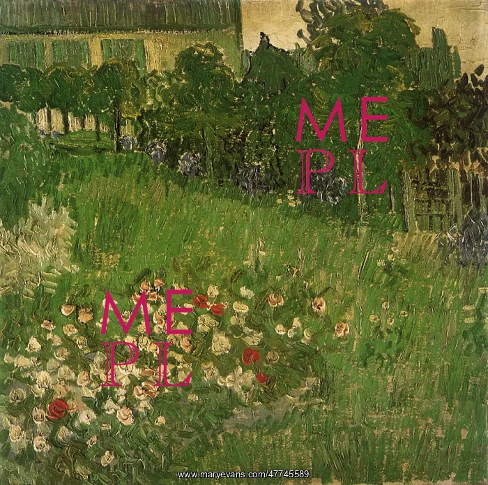 : Daubigny's Garden, by Van Gogh : Daubigny's Garden, by Van Gogh