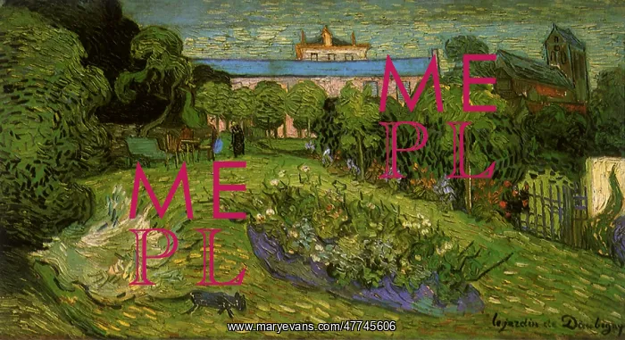 : Daubigny's Garden, by Van Gogh : Daubigny's Garden, by Van Gogh