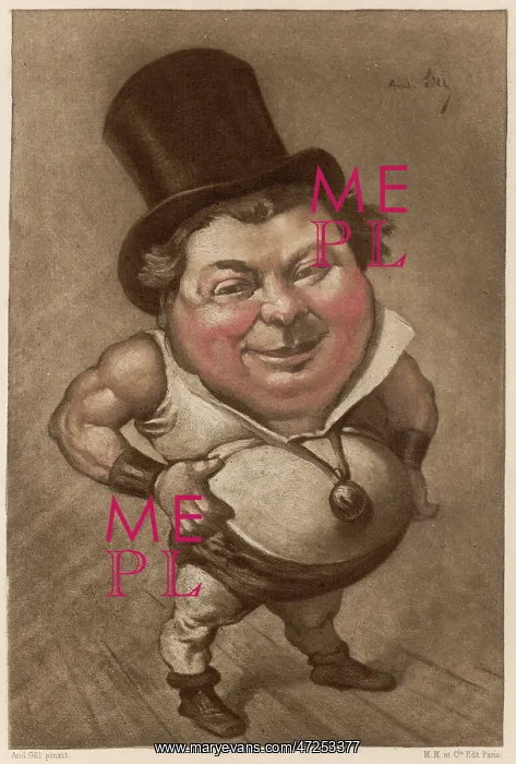  : Daubray (real name Michel Rene Thibault) (1837 - 1892), French comic actor