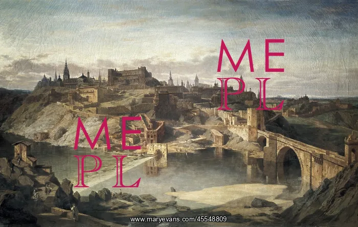 : DAUZATS, Adrien (1804-1868). View of Toledo : DAUZATS, Adrien (1804-1868). View of Toledo