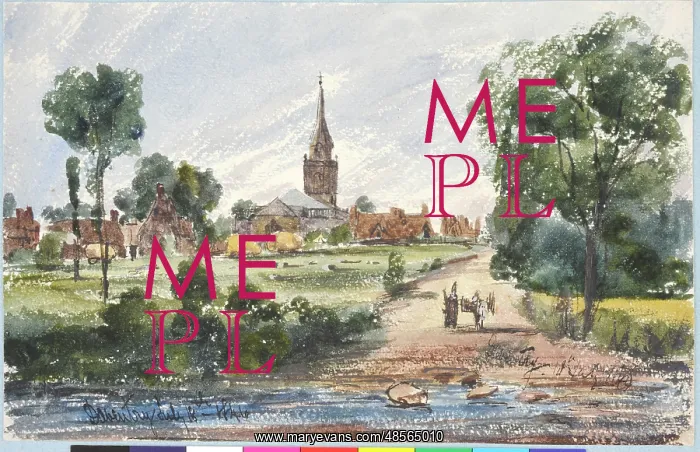 : Daventry (1846). Moore, James 1819 - 1883 : Daventry (1846). Moore, James 1819 - 1883