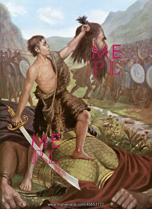 : DAVID BEHEADS GOLIATH : DAVID BEHEADS GOLIATH