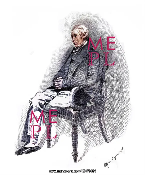 : DAVID BREWSTER SEATED : DAVID BREWSTER SEATED