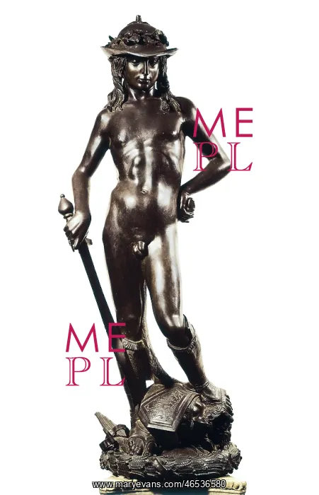 : David, bronze sculpture by Donatello : David, bronze sculpture by Donatello