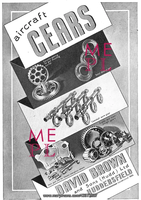 : David Brown - Aircraft & Aero Engine Gears : David Brown - Aircraft & Aero Engine Gears