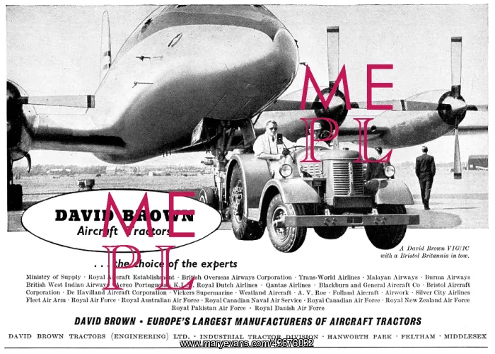 : David Brown Aircraft Movement Tractors : David Brown Aircraft Movement Tractors