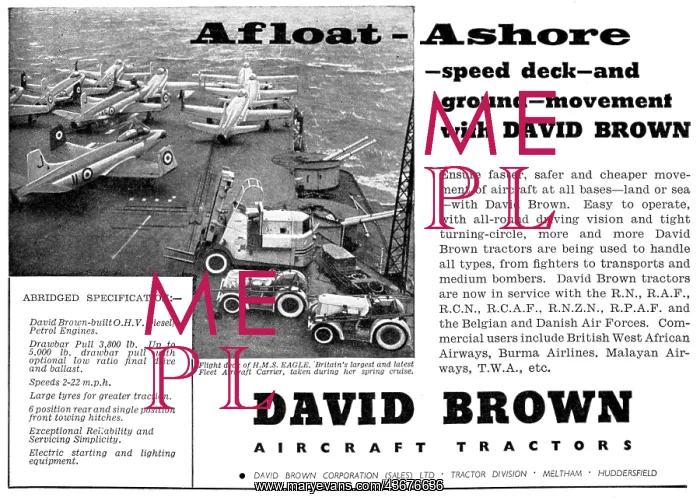 : David Brown Aircraft Movement Tractors : David Brown Aircraft Movement Tractors