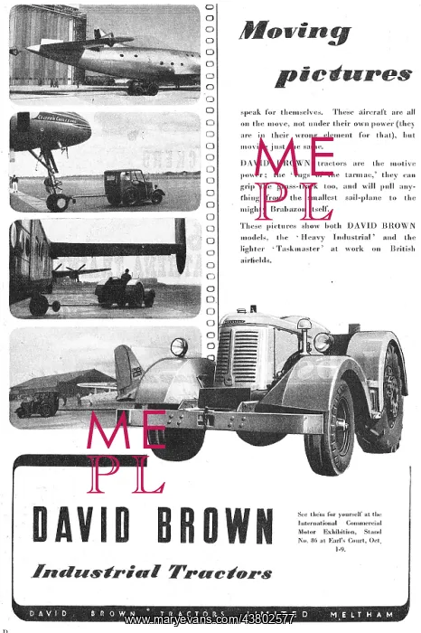 : David Brown Airfield Tractors - David Brown : David Brown Airfield Tractors - David Brown