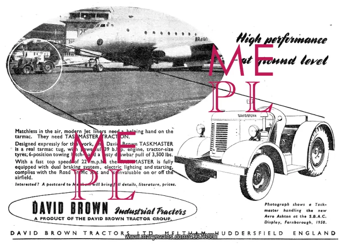 : David Brown Industrial Tractors : David Brown Industrial Tractors